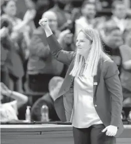  ?? DARRON CUMMINGS/AP ?? Maryland women’s basketball coach Brenda Frese was encouraged to see the long-awaited inclusion of the women’s basketball tournament under the “March Madness” umbrella. The NCAA announced the change Wednesday.