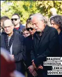  ??  ?? brajović, šerbedžija, lenka udovički