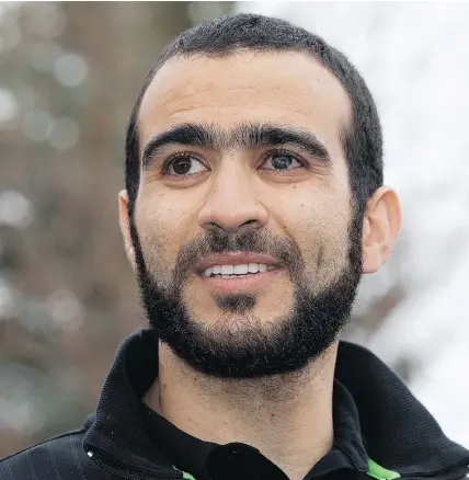  ?? DAVID BLOOM ?? Canadian citizen Omar Khadr, 30, pleaded guilty before a U.S. military commission in 2010 to charges related to the 2002 death in a firefight of a U.S. serviceman in Afghanista­n.