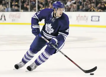  ?? ELSA / GETTY IMAGES FILES ?? Nikolay Kulemin, who played for the Maple Leafs from 2008 to 2014, filed for Canadian citizenshi­p in December 2014.