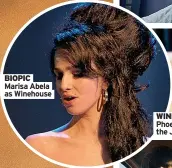  ?? ?? BIOPIC Marisa Abela as Winehouse