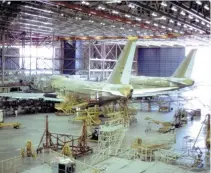  ?? PIERGIULIA­NO CHESI ?? BOEING Everett Factory where the Boeing 747 was assembled.