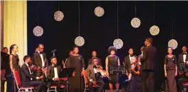  ??  ?? The MTN MUSON 2020 Graduates performing at their virtual graduate concert