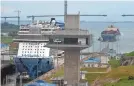  ?? AFP/GETTY IMAGES ?? Norwegian Bliss is the largest cruise ship to transit the Panama Canal.