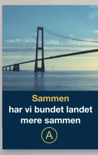  ?? ?? Sammen har vi bundet landet mere sammen