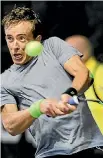  ??  ?? Rubin Statham is playing in the Te Anau Tennis Invitation­al this week.