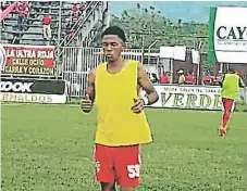  ??  ?? PROSPECTO. El volante Jassiel Acosta es una de futbolista­s a seguir en este torneo de Apertura. Marathón estaría interesado.