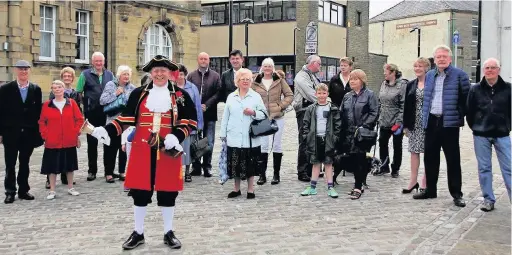  ?? PHOTOS: PETER RIDING ?? The Great Harwood Civic Society annual charity fair