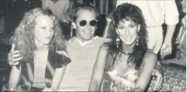  ?? (Photo DR) ?? Jack Nicholson et Cher (à droite) aux Caves du Roy millésime .