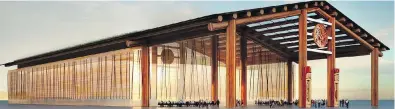  ?? CITY OF NANAIMO ?? Artist’s concept of the proposed — and soundly rejected — Nanaimo Events Centre.