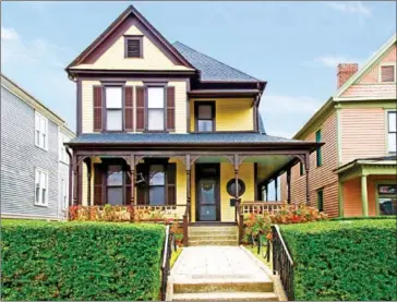  ?? VIA THE NEW YORK TIMES MIKE FAIRBANKS ?? The Reverend Dr Martin Luther King Jr’s boyhood home in Atlanta. A group, Travel South USA, has linked several civil rights landmarks geographic­ally, creating a map of how to get from one to another.