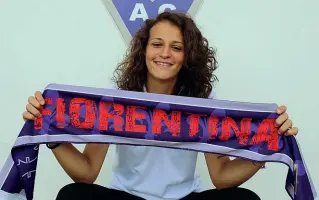  ??  ?? Alice Tortelli, 20 anni, fiorentina, gioca in difesa