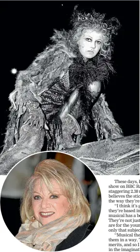  ?? GETTY IMAGES ?? ‘‘I remember thinking, ‘Oh dear, I don’t know if I want this’,’’ says Paige of the instant superstard­om that came with the announceme­nt of her role in Evita. Paige was the first person to play Grizabella in Cats. The role ultimately saw Paige lay claim to Memory ,a song that’s now her signature.