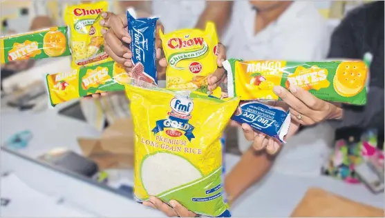  ?? Picture: ELIKI NUKUTABU ?? FMF Foods Ltd this week launched its new products in the Pacific market as a tribute to the resilience and spirit of Fiji, the Pacific and its people.