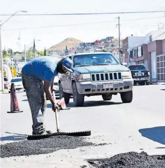  ?? CORTESÍA: MUNICIPIO ?? Lluvias agravan el problema de baches.