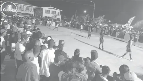  ??  ?? Sections of the marge crowd that descended on the Albouystow­n Tarmac for the second group night in the Guinness ‘Greatest of the Streets’ Georgetown Zone.