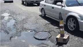  ?? FILE ?? The problemati­c North Street in Kingston – in the vicinity of St George’s College, where, at one point, raw sewage overflowed onto the main thoroughfa­re.
