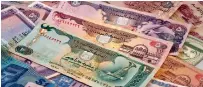  ?? Getty Images ?? The UAE dirham has continued to appreciate in the first quarter of 2017 for the twelfth consecutiv­e quarter. —