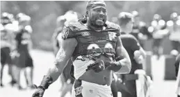  ?? AMY DAVIS/BALTIMORE SUN ?? Pernell McPhee will miss Thursday’s game after a positive coronaviru­s test.