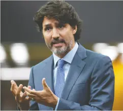  ?? ADRIAN WYLD / THE CANA DIAN PRESS FILES ?? A personal ethics adviser for Prime Minister Justin Trudeau could be a full-time job, says Rex Murphy.