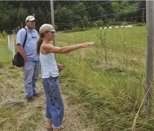  ??  ?? Invite local reporters out to your farm, if you’re doing something unique, such as raising a rare breed.