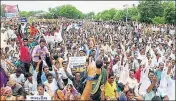  ?? HT FILE ?? ■ Dalits protest the flogging of youngsters in Una, Gujarat in 2016. The SC/ST Prevention of Atrocities Act was fortified after the attack which caused nationwide outrage.