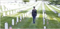  ?? JOSHUA ROBERTS/BLOOMBERG NEWS ?? Arlington National Cemetery in Washington in 2013.