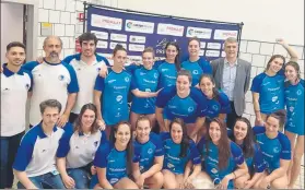  ?? FOTO: RFEN ?? El Sabadell, campeón de la Copa de la Reina tras derrotar al Sant Andreu