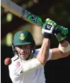  ??  ?? Faf du Plessis