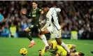  ?? Jose Breton/NurPhoto/REX/Shuttersto­ck ?? Jude Bellingham scored twice in Madrid’s victory over Girona. Photograph: