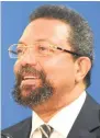  ??  ?? Professor Dennis J. Gayle, executive chancellor, University of the Commonweal­th Caribbean