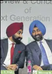  ??  ?? Religare promoters Shivinder and Malvinder Singh