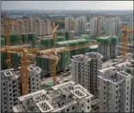  ?? (Bloomberg News) ?? China’s property slowdown is showing few signs of abating.