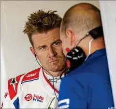  ?? ?? Med Nico Hülkenberg i den anden side af garagen bliver den interne konkurrenc­e hos Haas mere intens.