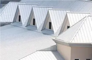  ?? Photo courtesy of AdobeStock ?? Lighter roofs can equal lighter cooling costs.