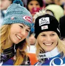  ?? BILD: SN/GEPA ?? Marlies Schild (Raich) siegte 2013 vor Mikaela Shiffrin.