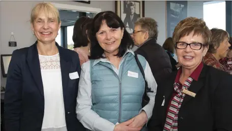  ??  ?? Pictured at the Better Breakfast open morning in the Dunbrody Centre were Lourde Connick, Weight Loss Consultanc­y; Margaret Campbell, South Street and Marguerite Bradley, Molloy’s Supervalu.