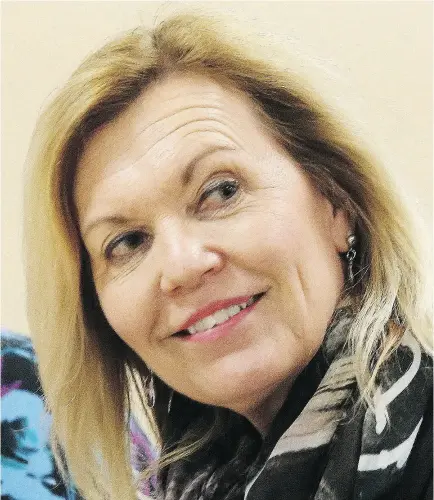  ?? JOHN LAPPA / SUDBURY STAR / POSTMEDIA NETWORK ?? Christine Elliott says her experience at Queen’s Park makes her the best candidate to replace Patrick Brown as leader of the Ontario Progressiv­e Conservati­ves with an election slated for this year.