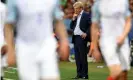  ??  ?? Roy Hodgson’s time as England manager ended in ignominy after defeat to Iceland at Euro 2016. Photograph: Joe Meredith/JMP/ Shuttersto­ck