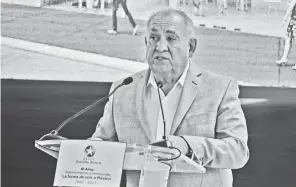 ?? ANTONIO MIRAMONTES ?? José Lucio Rodríguez González, presidente CANAPAT.