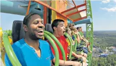  ?? ?? i Going dooown: the Zumanjaro Drop of Doom at Six Flags Great Adventure