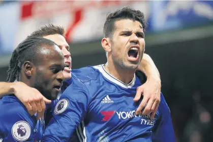  ?? Picture / AP ?? Diego Costa does his talking on the pitch with a goal against Hull City.