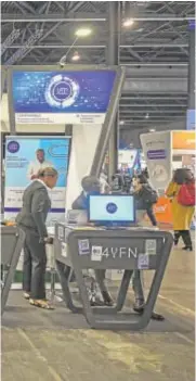  ?? // ADRIÁN QUIROGA ?? Un aspecto del salón 4YFN, esta semana en Barcelona