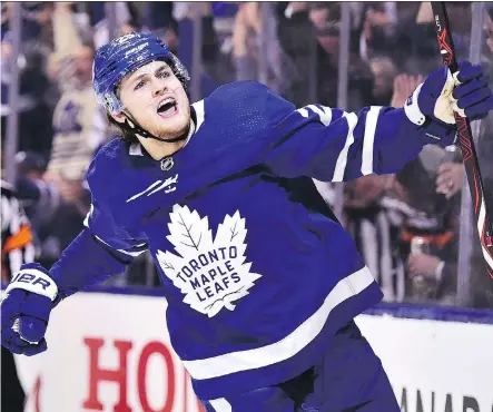  ?? FRANK GUNN/ THE CANADIAN PRESS ?? The Toronto Maple Leafs’ front office has been ramping up the pressure on William Nylander to end his holdout.