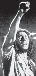  ?? FILE PHOTOS ?? Bob Marley