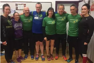  ??  ?? Sligo AC athletes who took part in the recent Kilmovee 10k.