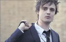  ?? (Photos DR) ?? Pete Doherty, le vendredi  juillet.