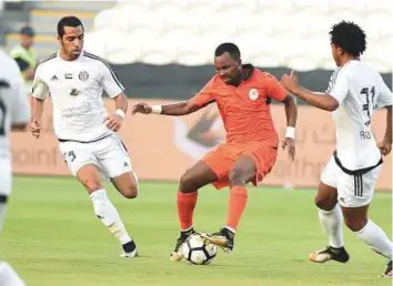  ?? Courtesy: AGL ?? Al Jazira started their title defence with a comfortabl­e win over Ajman in an Arabian Gulf League match played at the Mohammad Bin Zayed Stadium yesterday.