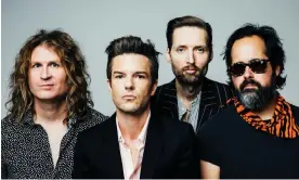  ?? ?? The Killers (from left to right): Dave Keuning, Brandon Flowers, Mark Stoermer and Ronnie Vannucci. Photograph: Todd Weaver