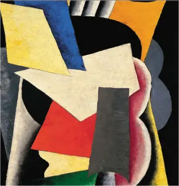  ??  ?? LIUBOV POPOVA ARQUETECTU­RA PICTÓRICA (BODEGÓN: INSTRUMENT­OS), 1915. ÓLEO SOBRE LIENZO. 105,5 X 69,2 CM. MUSEO NACIONAL THYSSEN-BORNEMIZSA, MADRID.